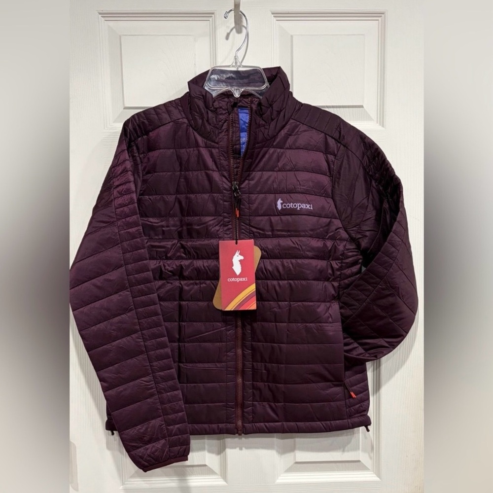 Cotopaxi Women’s Medium Capa Insulated Puffer Jacket Maroon Puff Wine Puffy